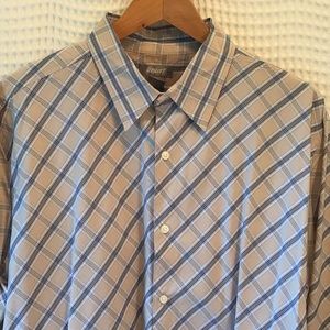 Men’s Plaid Button Down Shirt